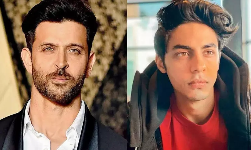 aryan khan and hrithik roshan aryan khan and hrithik roshan