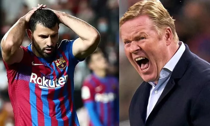 തോറ്റ് തോറ്റ് ഒടുവിൽ കൂമാൻ പുറത്ത്; ബാഴ്സ പരിശീലകനായി ഇനി സാവി? തോറ്റ് തോറ്റ് ഒടുവിൽ കൂമാൻ പുറത്ത്; ബാഴ്സ പരിശീലകനായി ഇനി സാവി?