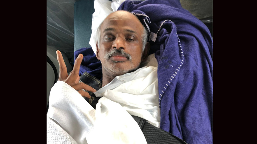 എട്ടുമാസമായി സൗദിയിലെ ആശുപത്രിയിൽ ചികിത്സയിലായിരുന്ന കൊല്ലം സ്വദേശിയെ നാട്ടിലെത്തിച്ചു എട്ടുമാസമായി സൗദിയിലെ ആശുപത്രിയിൽ ചികിത്സയിലായിരുന്ന കൊല്ലം സ്വദേശിയെ നാട്ടിലെത്തിച്ചു