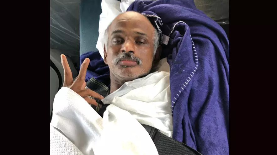 എട്ടുമാസമായി സൗദിയിലെ ആശുപ​ത്രിയിൽ ചികിത്സയിലായിരുന്ന കൊല്ലം സ്വദേശിയെ നാട്ടിലെത്തിച്ചു