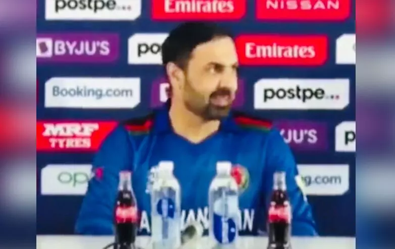 എന്റെ ഇംഗ്ലീഷ് അഞ്ച് മിനിറ്റുകൊണ്ട്​ തീരും; വൈറലായി അഫ്ഗാൻ നായക​െൻറ വാർത്താസമ്മേളന വിഡിയോ