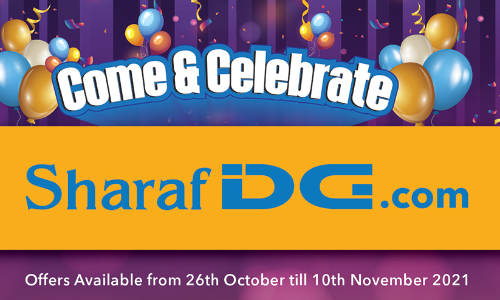 ഷ​റ​ഫ്​ ഡി​ജി​യി​ൽ വാ​ർ​ഷി​ക ഒാ​ഫ​ർ