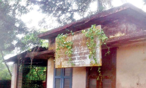 പൊതുമരാമത്ത് എൻജിനീയർ കാര്യാലയം അപകടാവസ്​ഥയിൽ