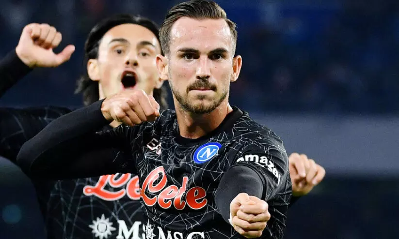 സീരി എ: നാപോളി വീണ്ടും മുന്നിൽ സീരി എ: നാപോളി വീണ്ടും മുന്നിൽ