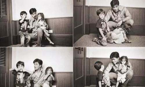 Suhana Khan shares priceless childhood pictures featuring Shah Rukh Khan After Aryan Khan gets Bail