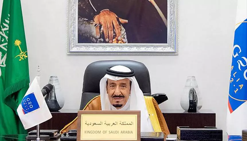 ലോക പ്രതിസന്ധി പരിഹരിക്കാൻ സൗദിക്ക് നേതൃപരമായ പങ്ക് -സൽമാൻ രാജാവ് ലോക പ്രതിസന്ധി പരിഹരിക്കാൻ സൗദിക്ക് നേതൃപരമായ പങ്ക് -സൽമാൻ രാജാവ്