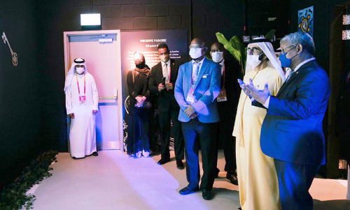 ശൈഖ്​ മുഹമ്മദ്​ എക്​സ്​പോ നഗരി സന്ദർശിച്ചു