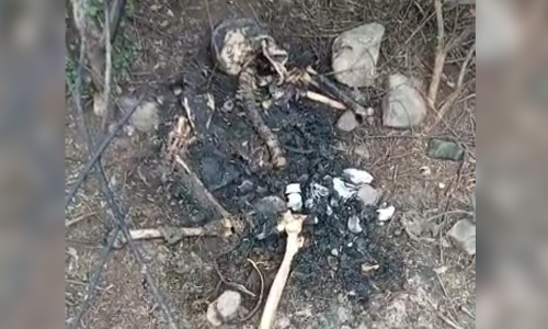 മധുക്കരക്ക്​ സമീപം മനുഷ്യ അസ്​ഥികൂടം കണ്ടെത്തി