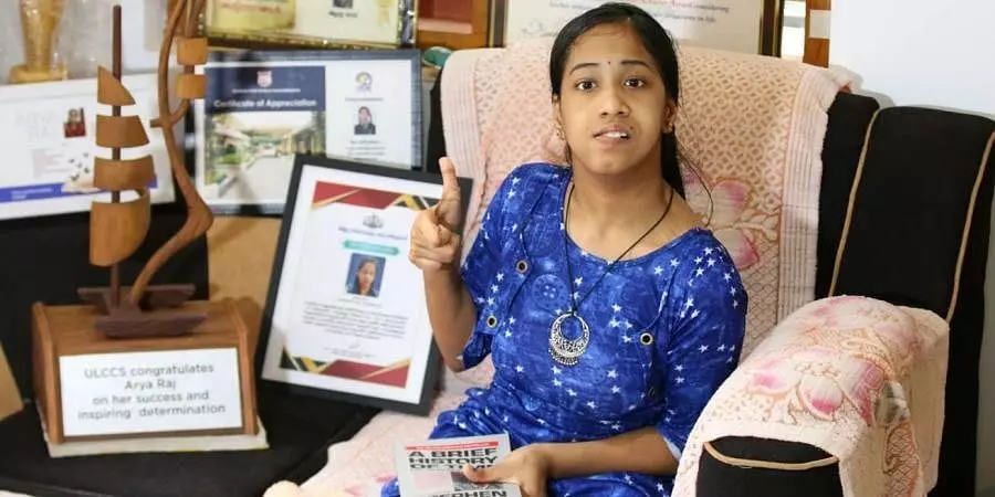 ജില്ലാനിയമ സേവന അതോറിറ്റിയുടെ അശ്രാന്ത പരിശ്രമങ്ങൾക്ക് ഫലപ്രാപ്തി;  ആര്യരാജിന് ഐസറിൽ പ്രവേശനം ലഭിച്ചു