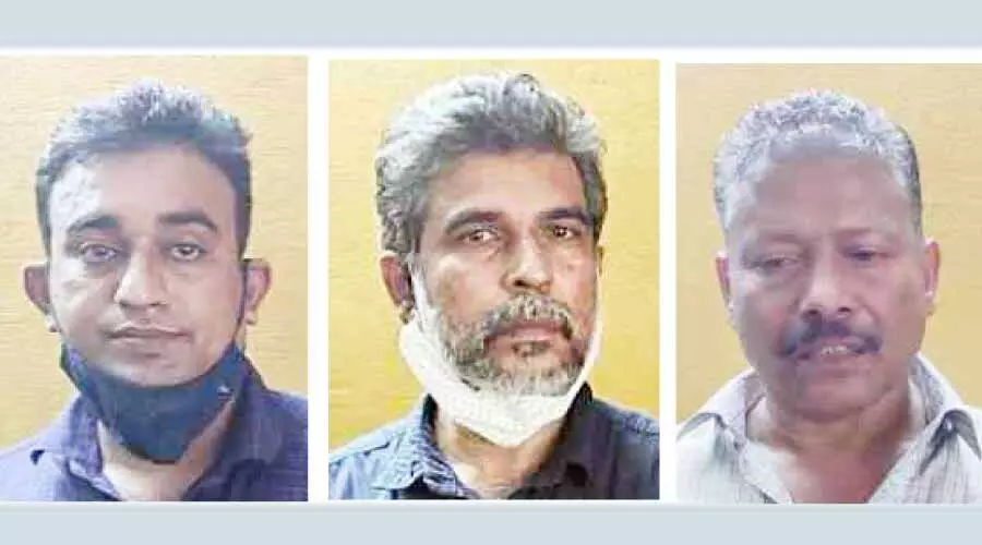 പഞ്ചാബ് നാഷനൽ ബാങ്കിൽ മുക്കുപണ്ടം പണയംവെച്ച് തട്ടിപ്പ്: മൂന്നുപേർ കൂടി അറസ്റ്റിൽ പഞ്ചാബ് നാഷനൽ ബാങ്കിൽ മുക്കുപണ്ടം പണയംവെച്ച് തട്ടിപ്പ്: മൂന്നുപേർ കൂടി അറസ്റ്റിൽ