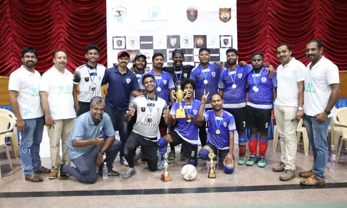 ദേശീയ ബ്ലൈൻഡ് ഫുട്​ബാൾ ടൂർണമെന്‍റ്​; കേരളം റണ്ണേഴ്​സ്​ അപ്പ്​
