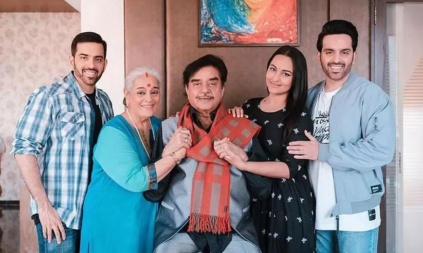 Shatrughan Sinha family