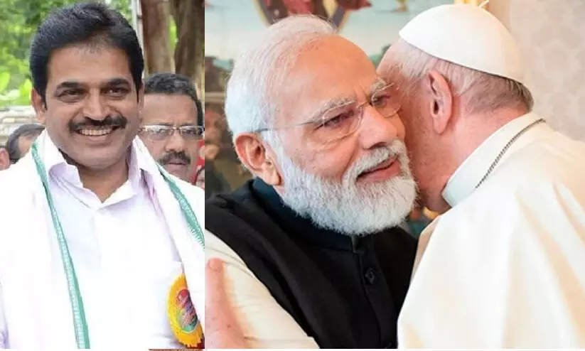 മാർപാപ്പയുടെ സന്ദർശനം ന്യൂനപക്ഷ വിരുദ്ധരുടെ മനം മാറ്റട്ടെയെന്ന് കെ.സി. വേണുഗോപാൽ മാർപാപ്പയുടെ സന്ദർശനം ന്യൂനപക്ഷ വിരുദ്ധരുടെ മനം മാറ്റട്ടെയെന്ന് കെ.സി. വേണുഗോപാൽ