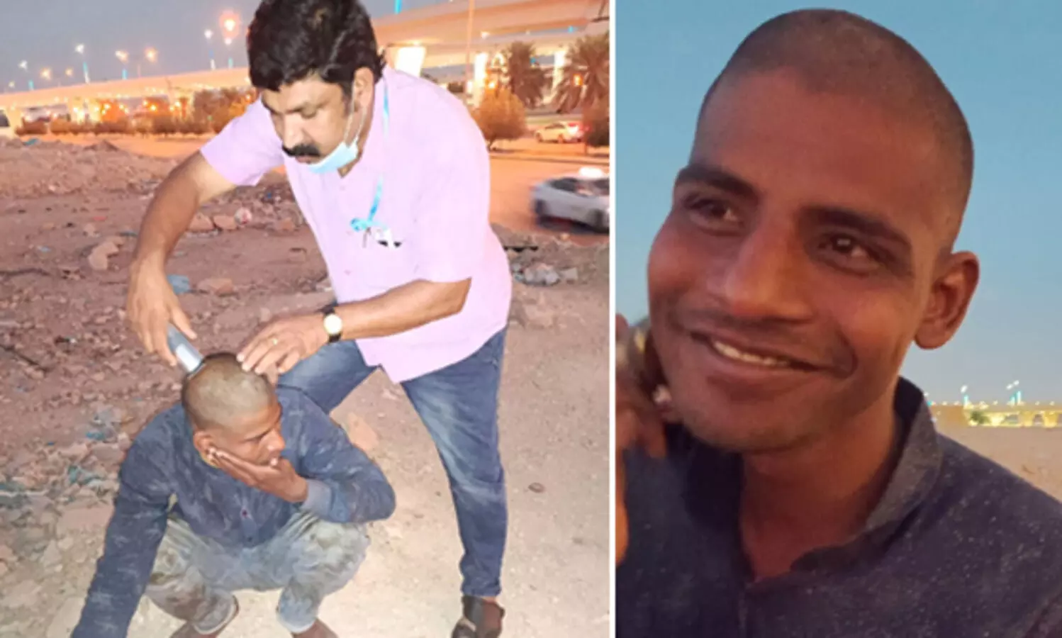 മനോനില തെറ്റി റിയാദിലെ തെരുവിൽ അലഞ്ഞ യുവാവിന്​ സാന്ത്വനമായി മലയാളി