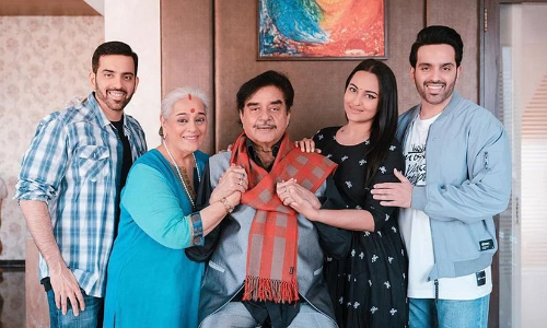 Shatrughan Sinha family