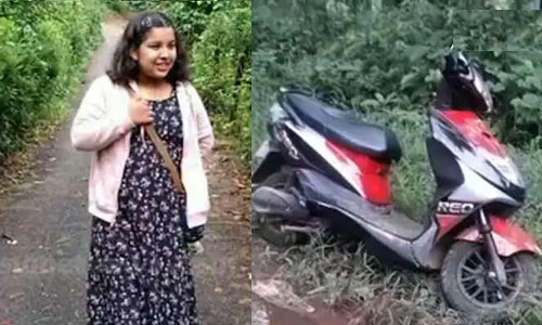 സ്കൂട്ടറിൽ ലോറിയിടിച്ച് പത്താം ക്ലാസുകാരിക്ക്​ ദാരുണാന്ത്യം; മരിച്ചത്​ കെ.പി.സി.സി സെക്രട്ടറി സത്യന്‍ കടിയങ്ങാടിന്‍റെ മകൾ