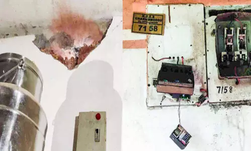 ഇടിമിന്നൽ; താമരക്കുളത്ത് വ്യാപക നാശം