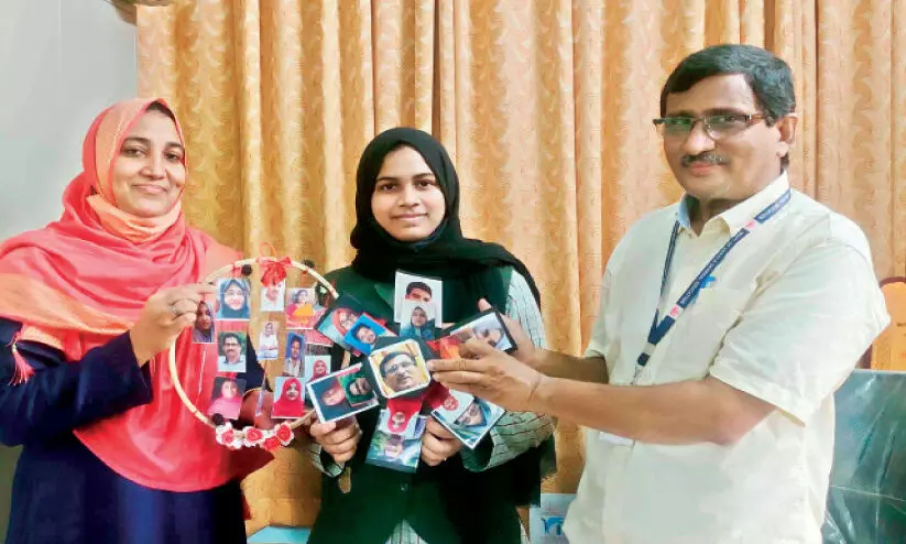 അ​ധ്യാ​പ​ക​ർ​ക്ക് സ്നേ​ഹ സ​മ്മാ​ന​വു​മാ​യി ജ​ബീ​ൻ ക്ലാ​സി​ലെ​ത്തി