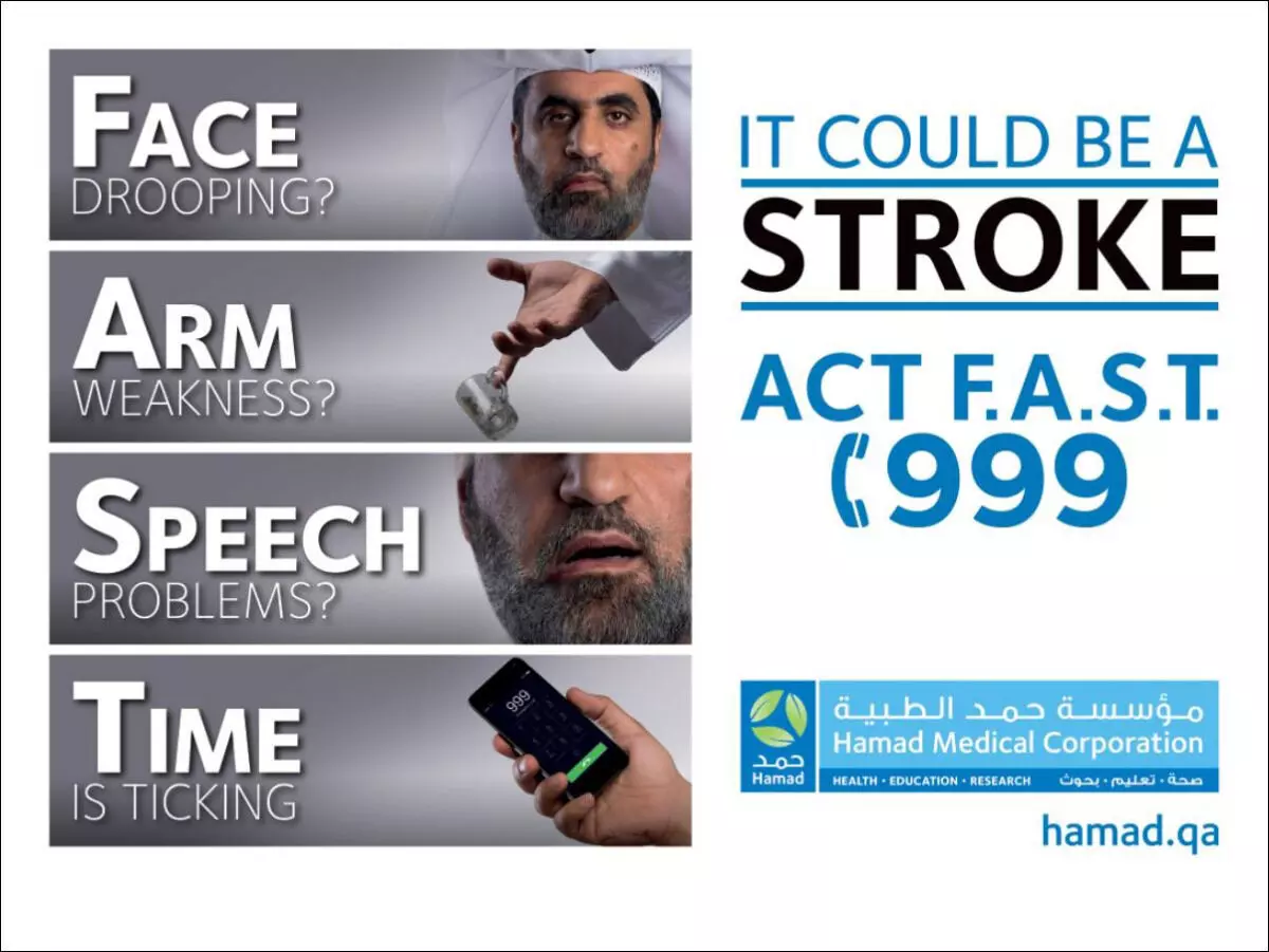 പക്ഷാഘാതം: ഫാസ്​റ്റാണ്​ മുഖ്യം