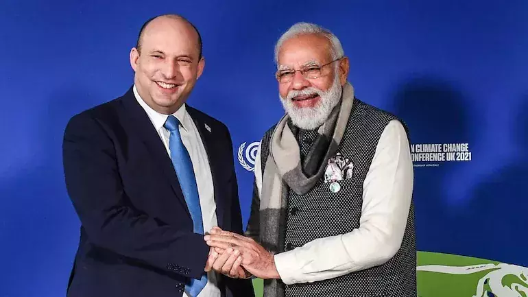 നിങ്ങൾ ഇസ്രായേലിൽ പ്രശസ്​തൻ; എന്‍റെ പാർട്ടിയിൽ ചേരുവെന്ന്​ മോദിയോട്​ ഇസ്രായേൽ പ്രധാനമന്ത്രി-VIDEO