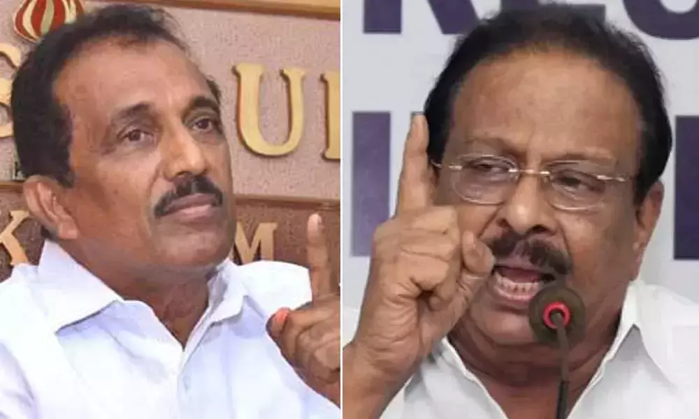 നേതൃയോഗത്തിൽ കൊമ്പു​കോർത്ത്​  സുധാകരനും ​െബഹനാനും