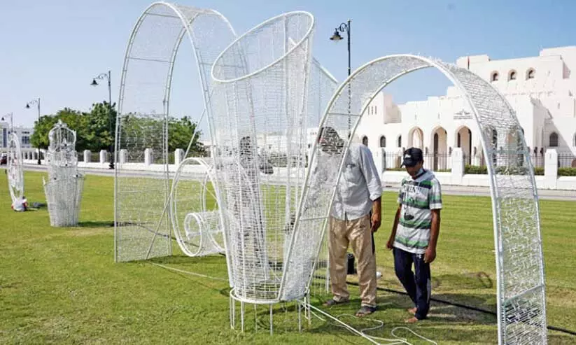 ദേശീയദിനാേഘാഷത്തിന് രാജ്യം ഒരുങ്ങുന്നു ദേശീയദിനാേഘാഷത്തിന് രാജ്യം ഒരുങ്ങുന്നു