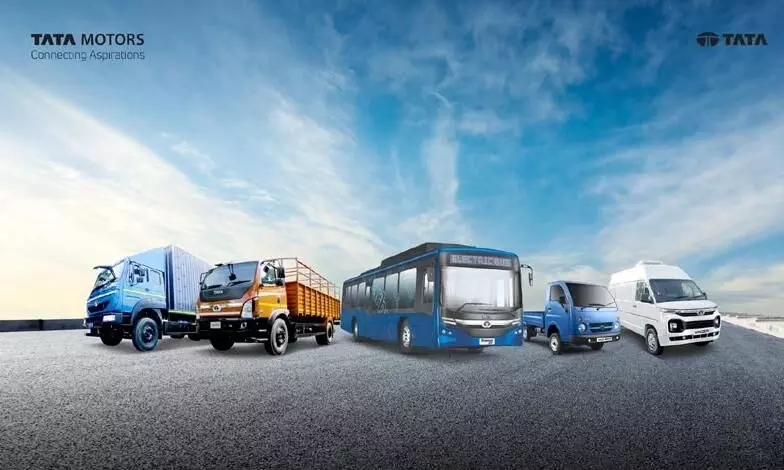 tata motors unveils 21 new commercial vehicles across all segments