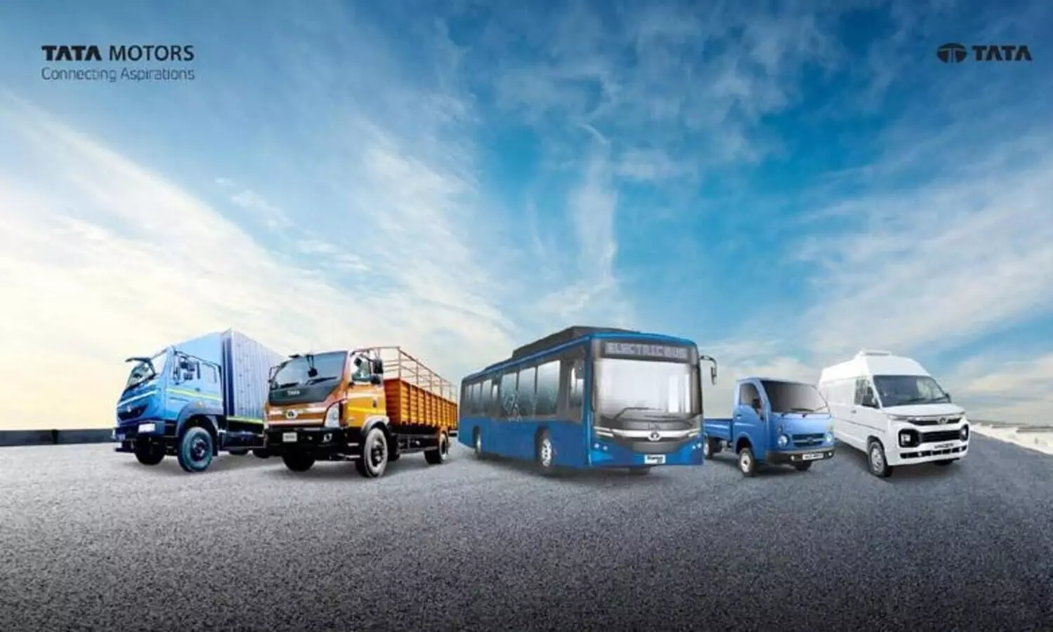 tata motors unveils 21 new commercial vehicles across all segments