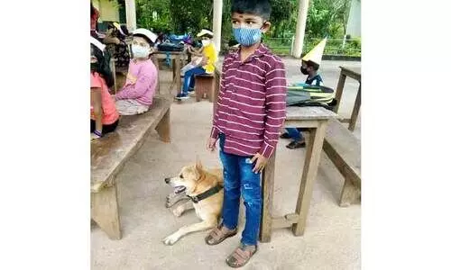 ഹർഷരാജിനെ പിരിയാനായില്ല; ഒടുവിൽ ജാക്കി ക്ലാസ്മുറിയിലേക്കും