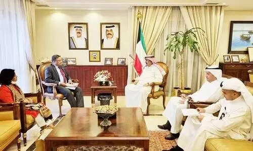 അംബാസഡർ വിദേശകാര്യ സഹമന്ത്രിയുമായി കൂടിക്കാഴ്ച നടത്തി അംബാസഡർ വിദേശകാര്യ സഹമന്ത്രിയുമായി കൂടിക്കാഴ്ച നടത്തി