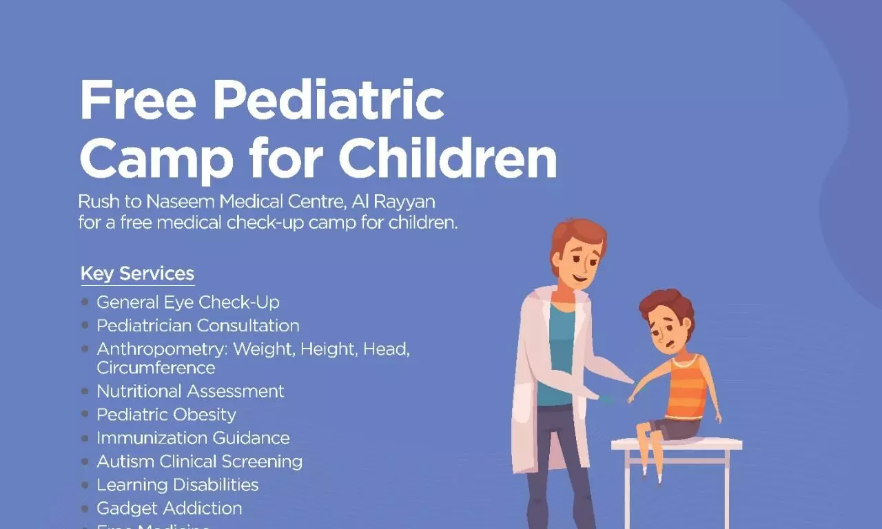 Paediatric medical Camp for children