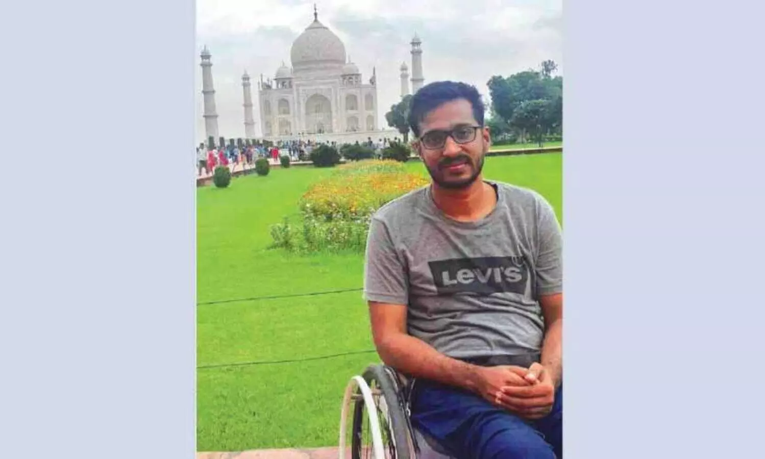 പ​രി​മി​തി​ക​ളെ അതിജീവിച്ച്​ ഇ​സ്മ​ായി​ൽ നാ​ട് ചു​റ്റലിൽ