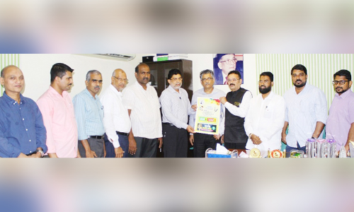 സ​ർ​ഗോ​ത്സ​വം പോ​സ്​​റ്റ​ർ പ്ര​കാ​ശ​നം ചെ​യ്​​തു