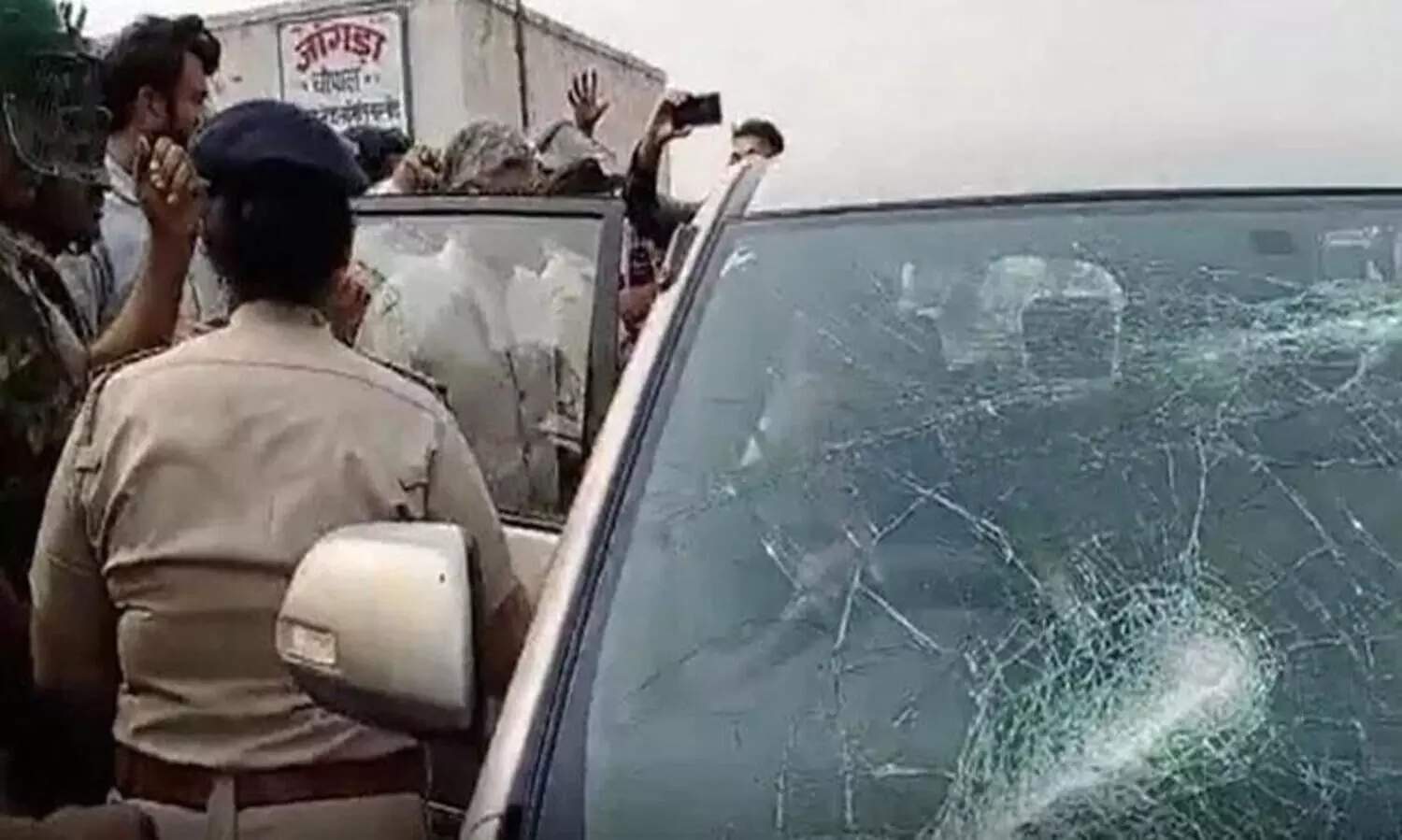 bihar mp car attack