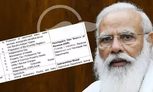 മോദിയുടെ വിൽപന ഏറ്റവും താഴെത്തട്ടിലേക്ക്​; പഞ്ചായത്തുകളും ആസ്​തികൾ വിറ്റഴിക്കണമെന്ന്​ കേന്ദ്രസർക്കാർ