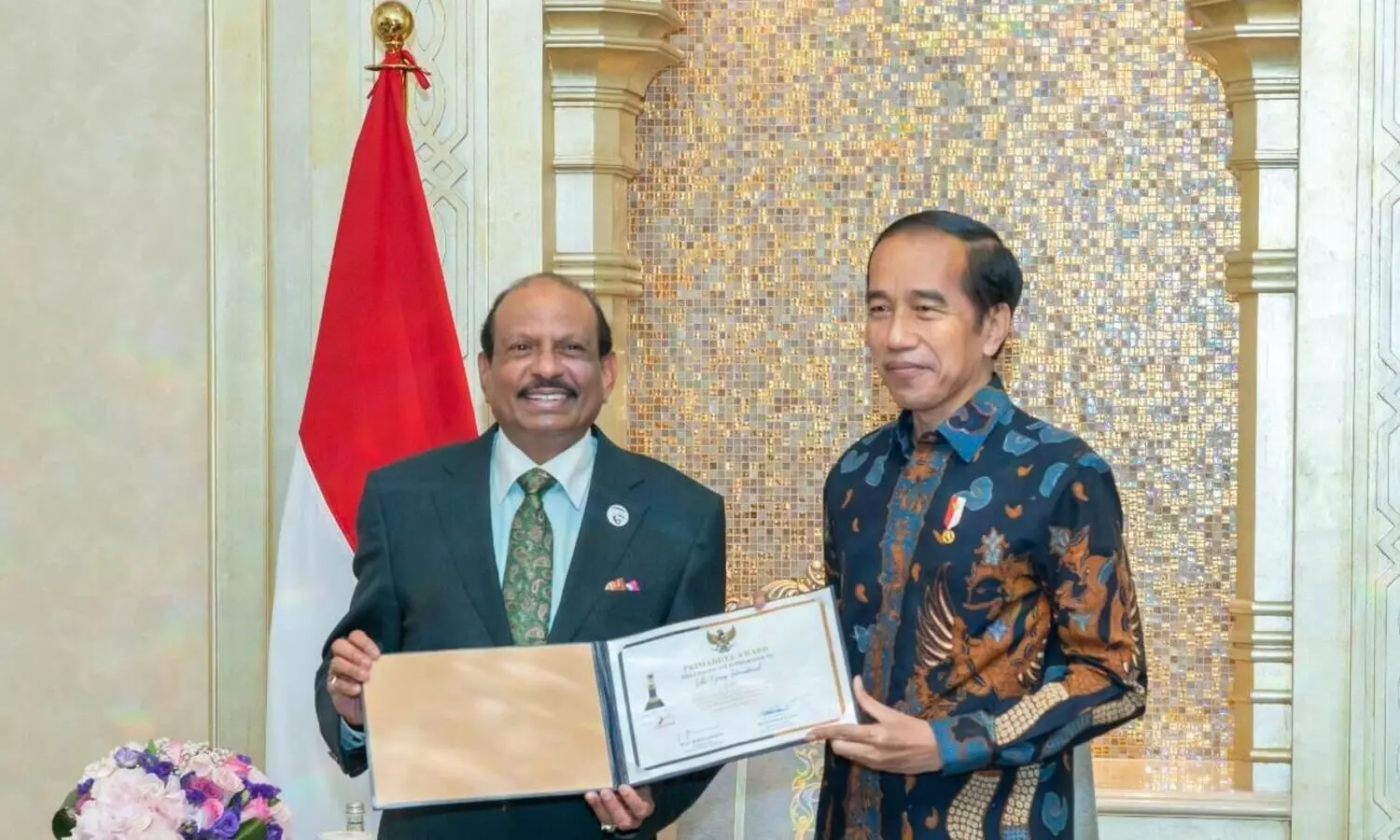എം.എ. യൂസഫലിക്ക് ഇന്തോനേഷ്യയുടെ ഉന്നത ബഹുമതി