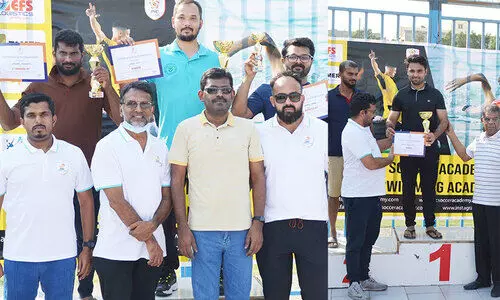 ജി​ദ്ദ​യി​ൽ ജ​ലോ​ത്സ​വ​മാ​യി ജെ.​എ​സ്.​സി നീ​ന്ത​ൽ മ​ത്സ​രം