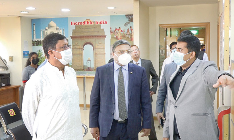 കേന്ദ്ര പ്രവാസികാര്യ സെക്രട്ടറി കുവൈത്ത് സന്ദർശിച്ചു കേന്ദ്ര പ്രവാസികാര്യ സെക്രട്ടറി കുവൈത്ത് സന്ദർശിച്ചു