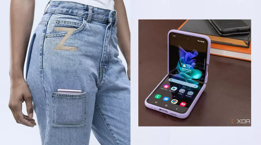 ഒരു ജോടി ഡെനിം ജീൻസും പോക്കറ്റിലൊരു ഫോണും; ഗ്യാലക്സി Z ഫ്ലിപ് 3 വിറ്റഴിക്കാൻ പുതിയ തന്ത്രവുമായി സാംസങ്​