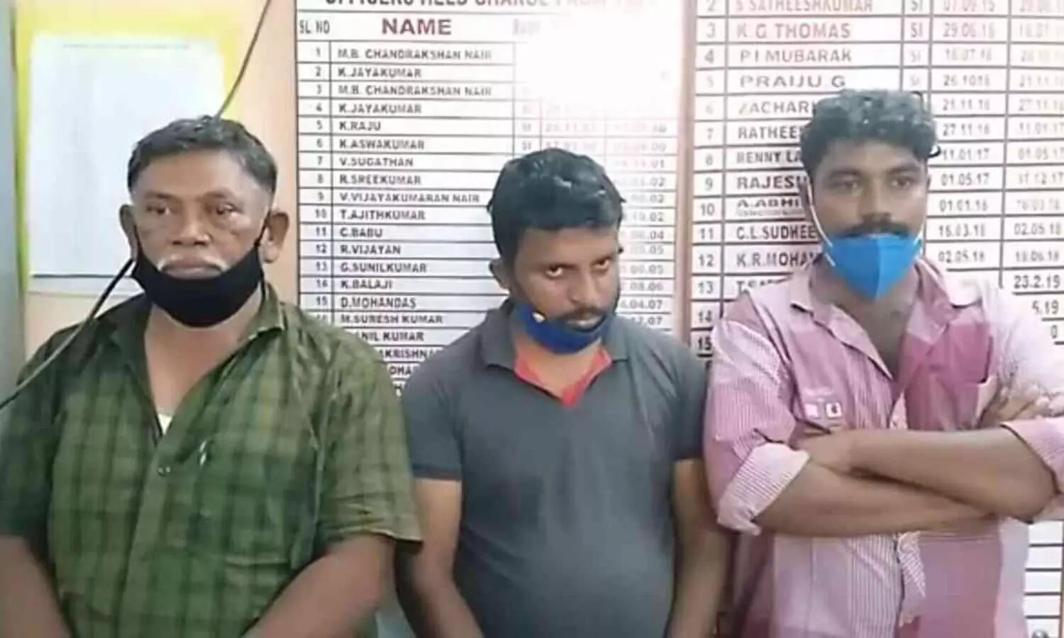 അഞ്ഞൂറിന്‍റെ നോട്ടുകൾക്കിടയിൽ വെള്ള പേപ്പർ അടുക്കിവെച്ച്​ കച്ചവടം; നോട്ടിരട്ടിപ്പ് സംഘം പിടിയിൽ