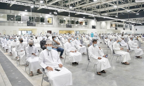 ഒ​മാ​ന്‍ ക​ണ്‍വെ​ന്‍ഷ​ന്‍ സെൻറ​റി​​ലെ   വാ​ക്​​സി​ൻ ക്യാ​മ്പ്​ ഇ​ന്ന്​ സ​മാ​പി​ക്കും