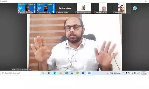 വെ​ൽ​ഫെ​യ​ർ ഫോ​റം ച​ർ​ച്ച സാ​യാ​ഹ്നം