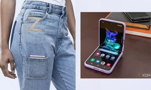 ഒരു ജോടി ഡെനിം ജീൻസും പോക്കറ്റിലൊരു ഫോണും; ഗ്യാലക്സി Z ഫ്ലിപ് 3 വിറ്റഴിക്കാൻ പുതിയ തന്ത്രവുമായി സാംസങ്​
