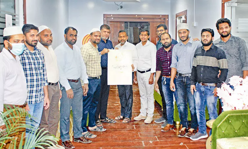 നാഷനൽ പ്രവാസി സാഹിത്യോത്സവ് പോസ്റ്റർ പ്രകാശനം ചെയ്തു നാഷനൽ പ്രവാസി സാഹിത്യോത്സവ് പോസ്റ്റർ പ്രകാശനം ചെയ്തു