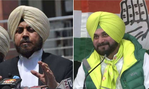 നി​യ​മ​ത്തി​ന്​ ക​ണ്ണി​ല്ലായിരിക്കാം; പക്ഷേ,  പ​ഞ്ചാ​ബു​കാ​ർ അ​ന്ധ​ര​ല്ല -സി​ദ്ദു​വും ഡി​യോ​ളും തമ്മിൽ പോര്​ തു​ട​രു​ന്നു