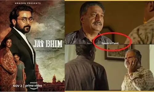 ജയ്​ ഭീമിലെ മുഖത്തടി വിവാദം: പ്രതികരണവുമായി പ്രകാശ്​ രാജ്​