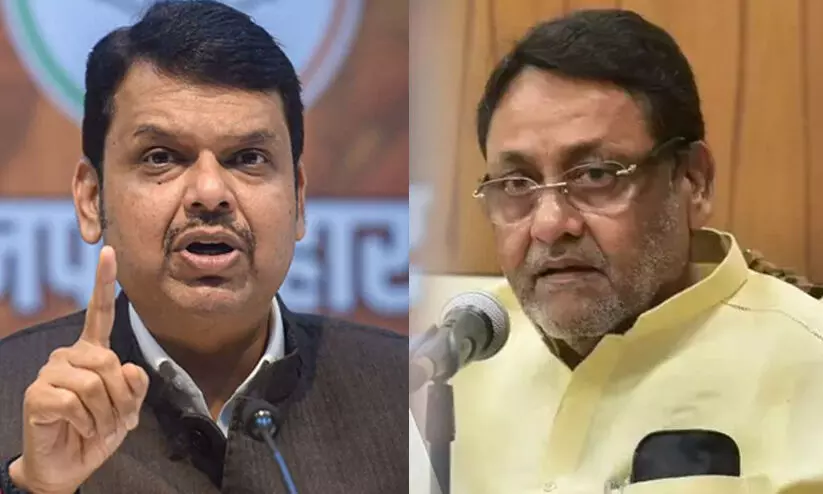 fadnavis and navab malik