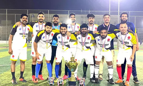 യൂ​ത്ത് ഇ​ന്ത്യ ക്ല​ബ് ഇ​േ​ൻ​റ​ണ​ൽ ടൂ​ർ​ണ​മെൻറ് സ​മാ​പി​ച്ചു