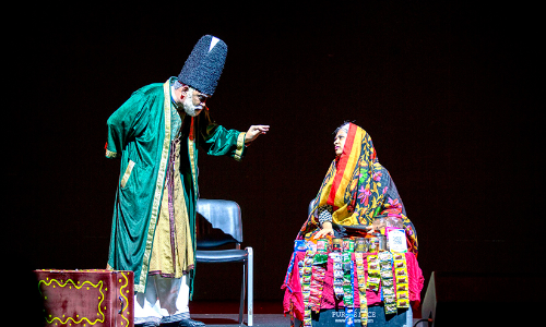 അ​ക്ഷ​ര​ന​ഗ​രി​യെ അ​ര​ങ്ങി​ലേ​ക്ക് ആ​വാ​ഹി​ച്ച്   ഗാ​ലി​ബ് ഇ​ൻ ന്യൂ ​ഡ​ൽ​ഹി