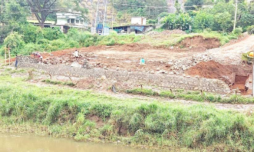 Construction of Mini Power House on the banks of Kallarpuzha